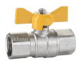 J2104 Forged butterfly handle brass ball valve